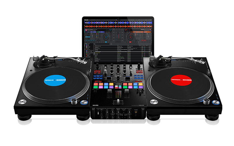 VirtualDJ product interface illustration